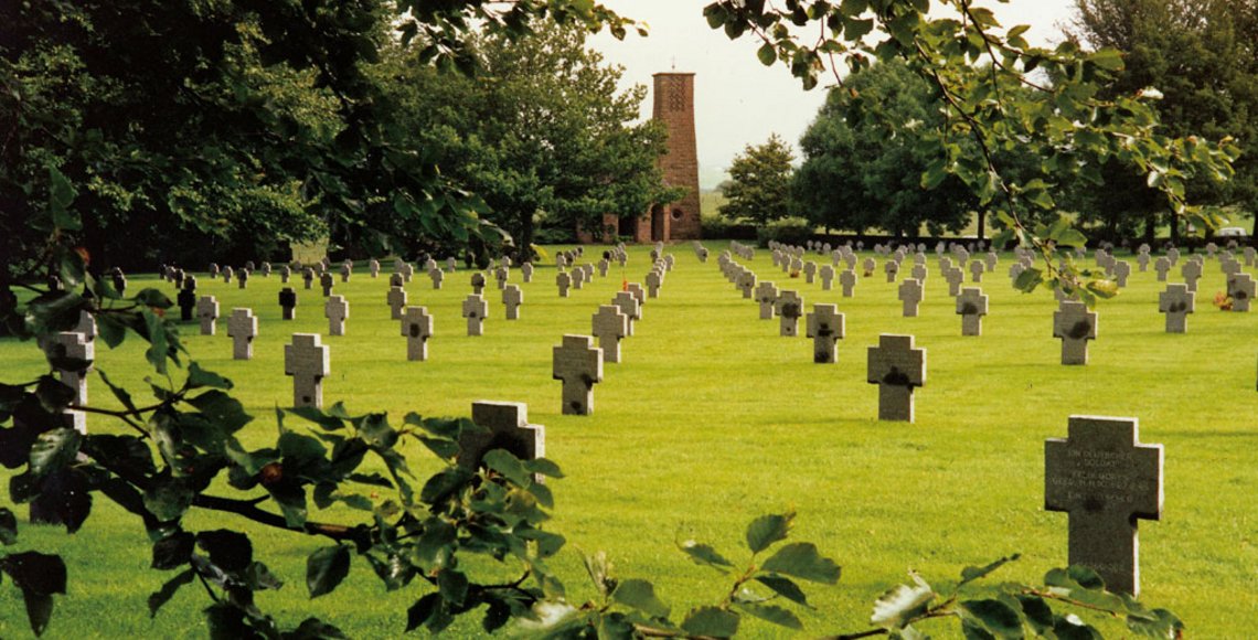 Kriegsgräberstätte Recogne-Bastogne in Belgien